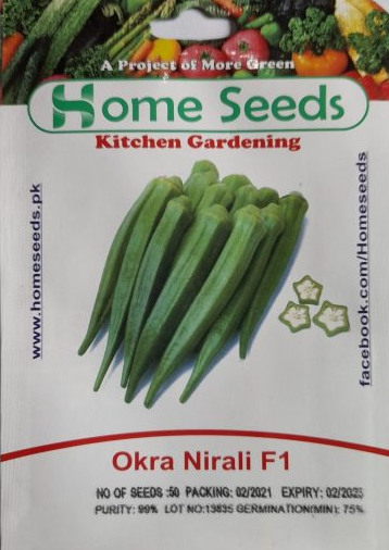Seeds -Okra Nirali F1